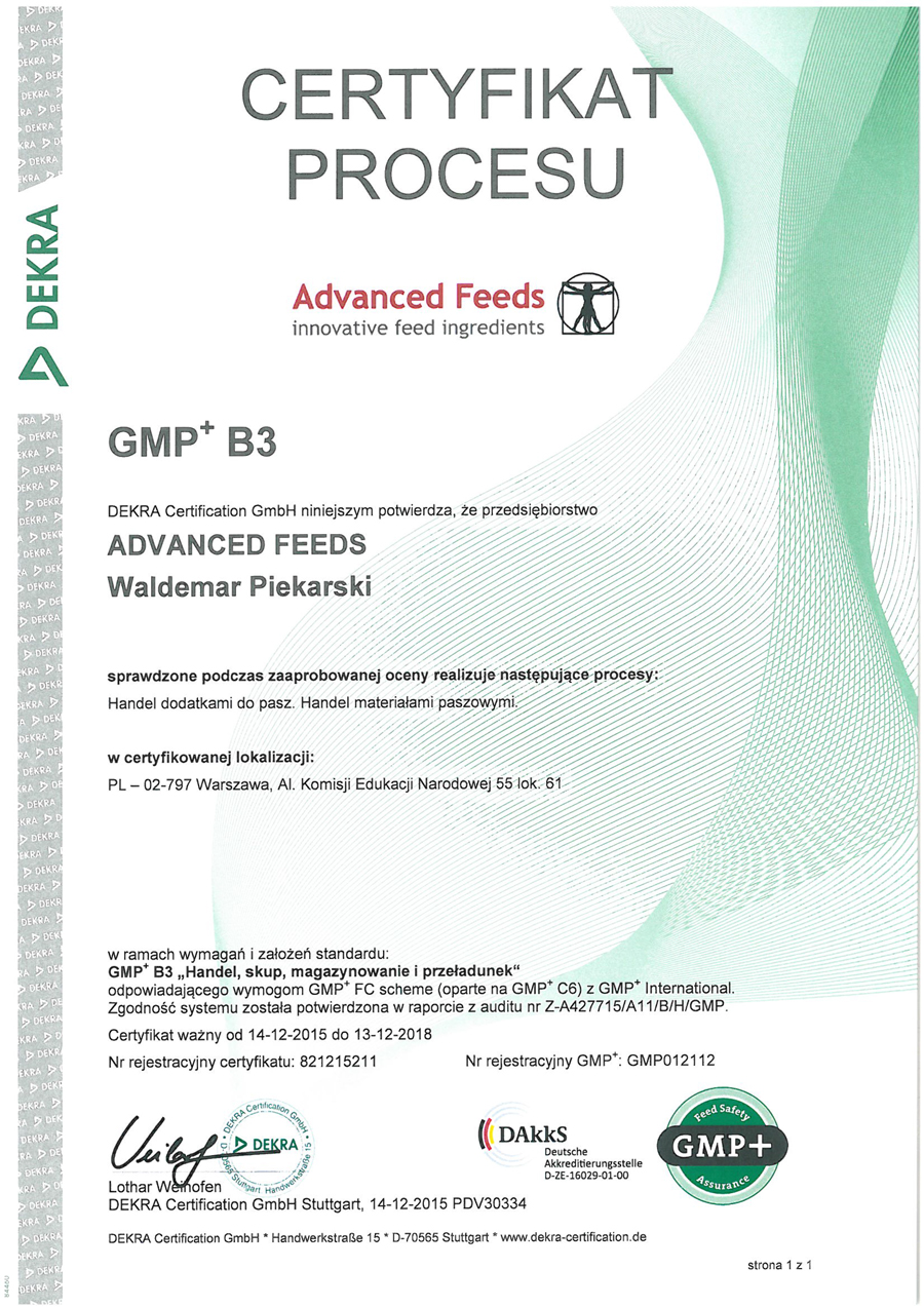 2015 Cert Advanced Feeds PL